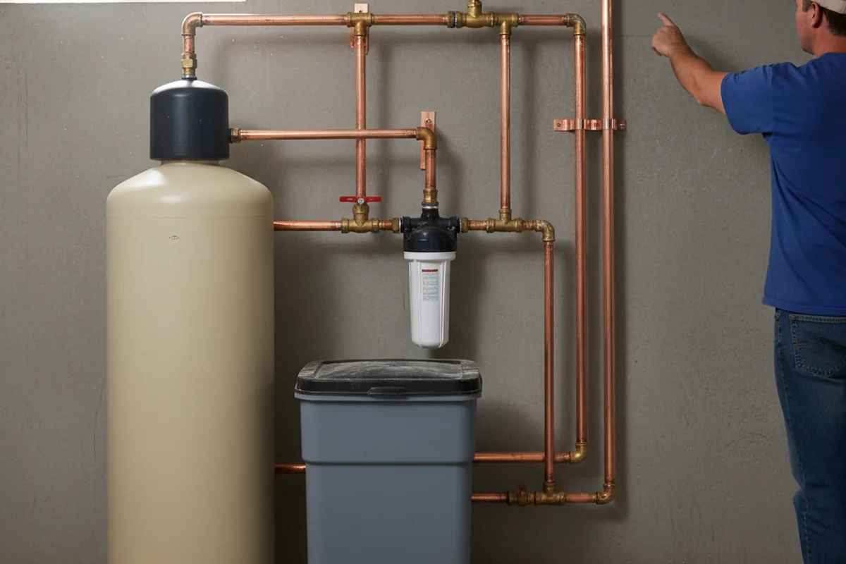 Whole-house water treatment system installed in Allentown